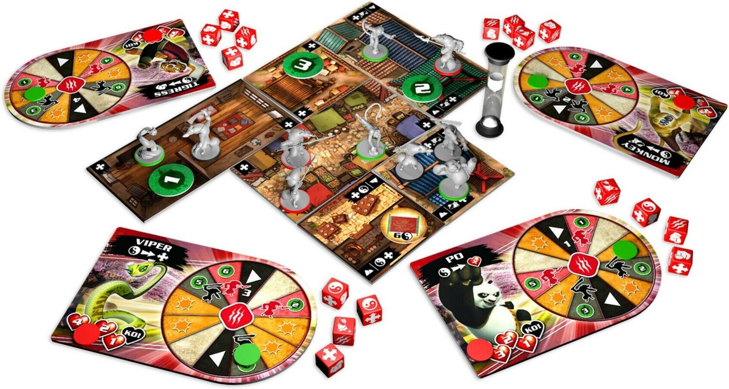 Kung Fu Panda: Le Jeu de Société Eclate