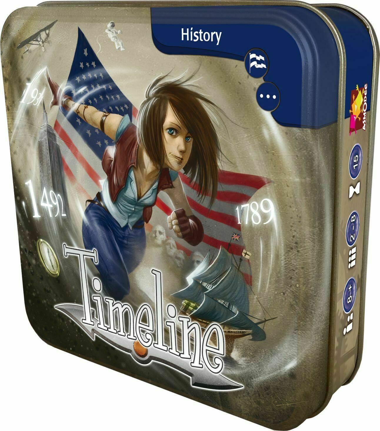 Timeline: American History Cover 3d
