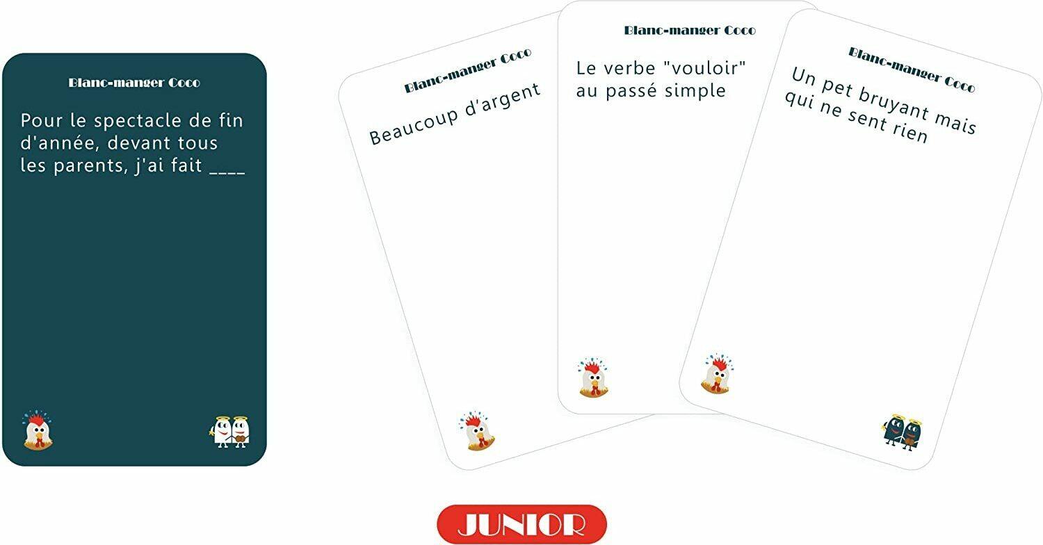 Blanc Manger Coco: Junior - La Poule Mouillée Eclate