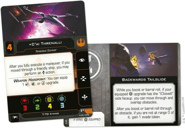Star Wars: X-Wing - Hérauts de l'Espoir Cartes
