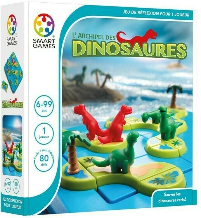 L'Archipel des Dinosaures Cover 3d