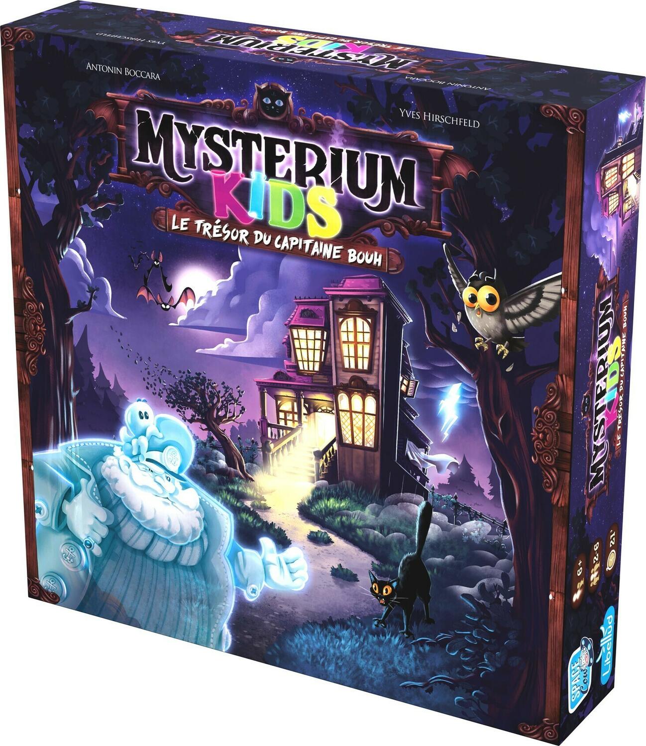 Mysterium Kids: Le Trésor du Capitaine Bouh Cover 3d