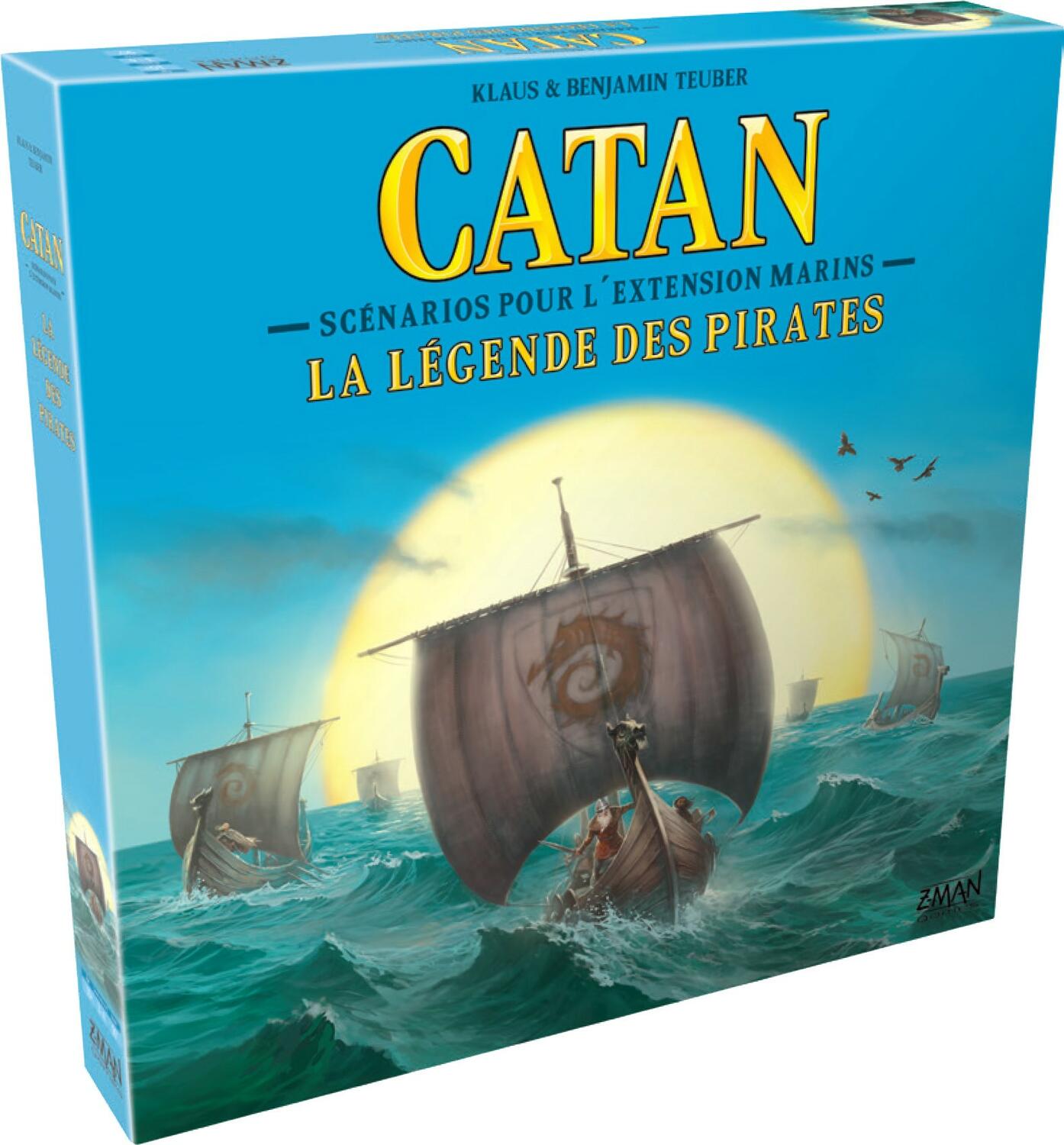 Catan: La Légende des Pirates Cover 3d