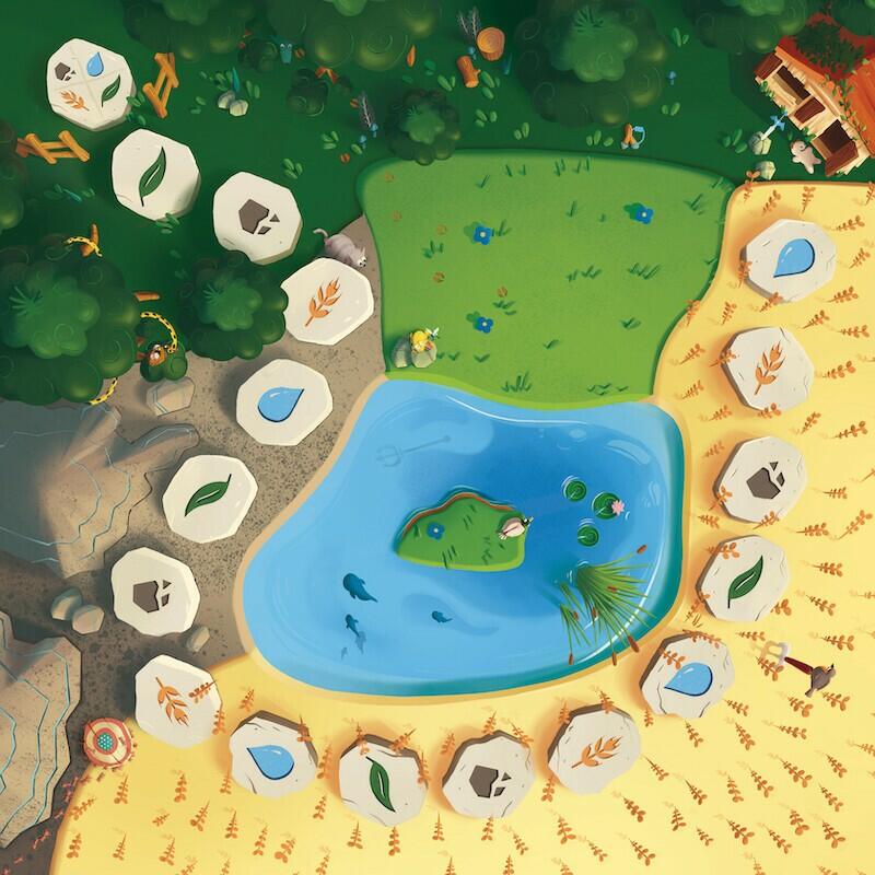 Gare à tes Fesses ! Plateau