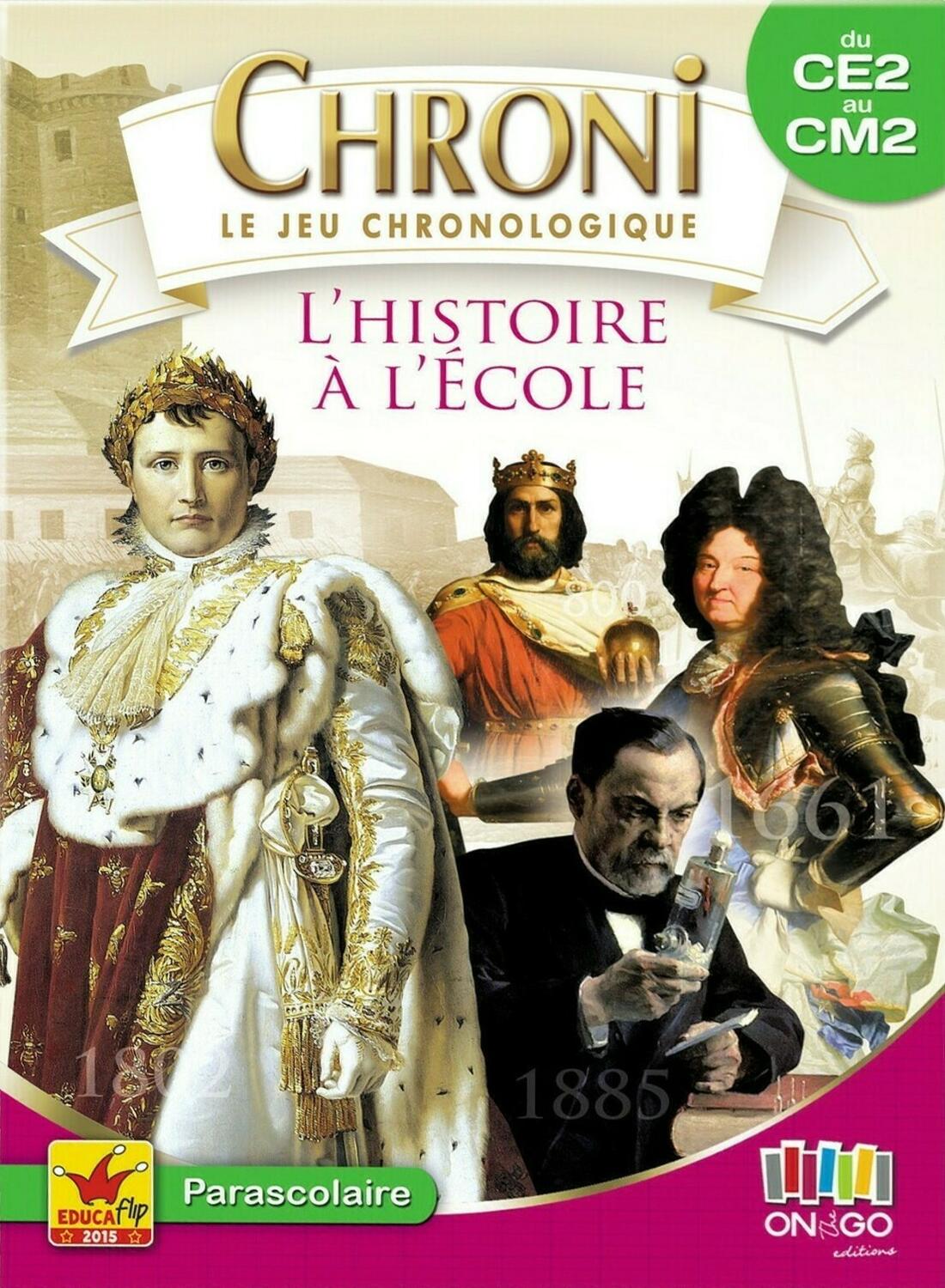 Chroni: L'Histoire à L'École Cover