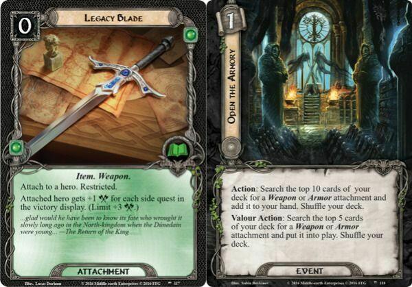 Le Seigneur des Anneaux: Le Jeu de Cartes - Les Cachots de Cirith Gurat Cartes