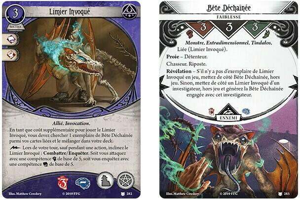Horreur à Arkham: Le Jeu de Cartes - La Demeure des Dieux Cartes