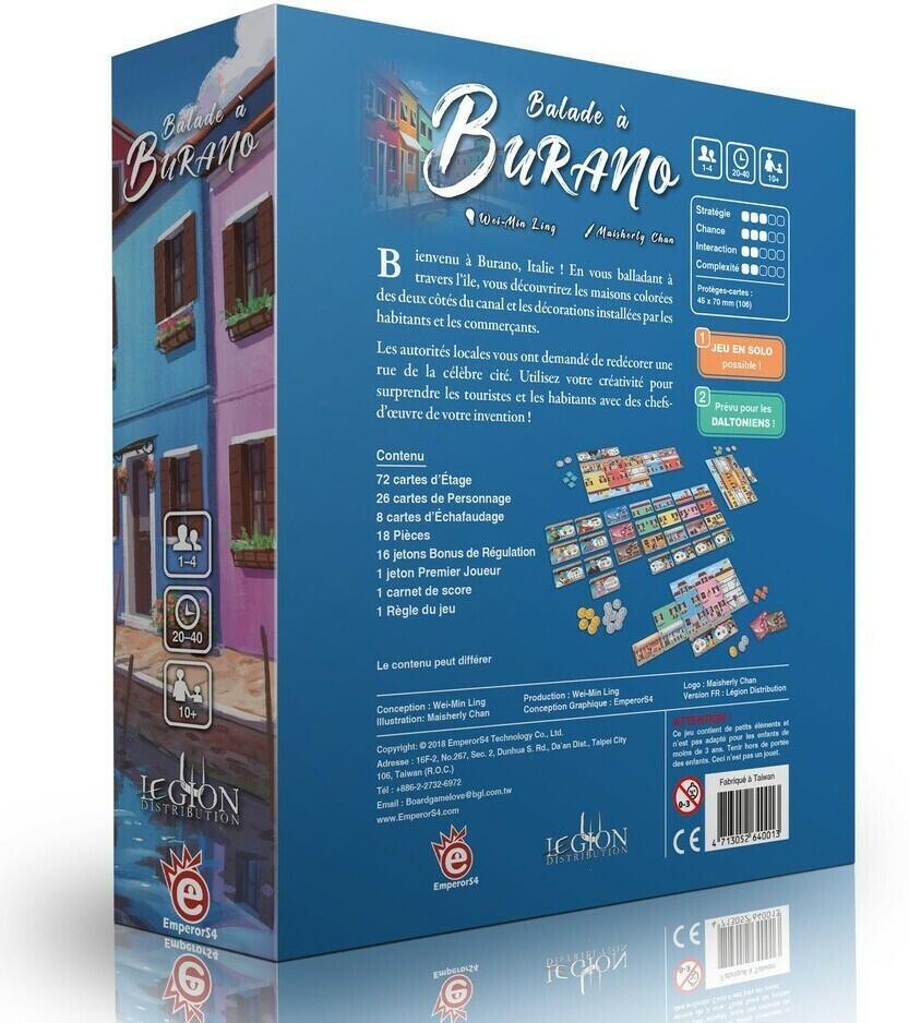 Balade à Burano Back 3d