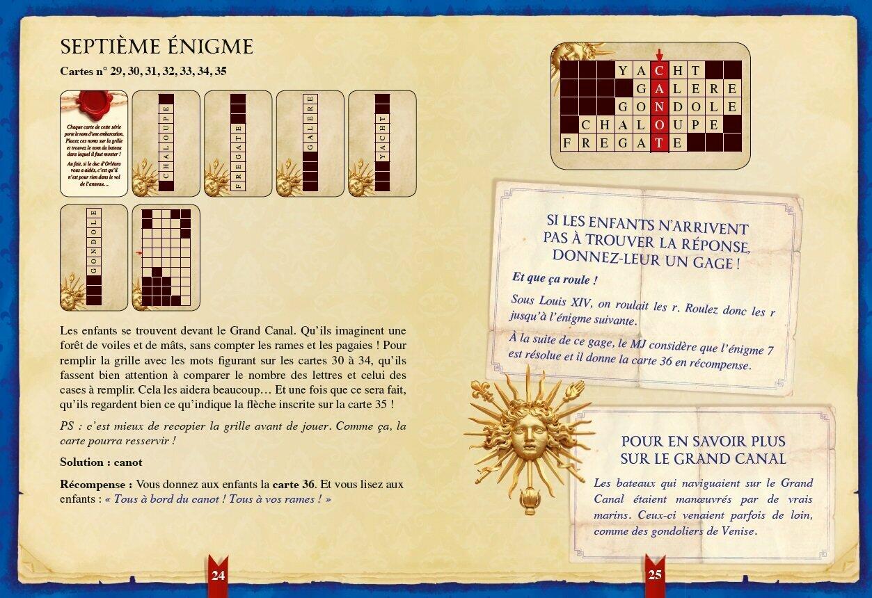 Escape Box: La Cour du Roi Page