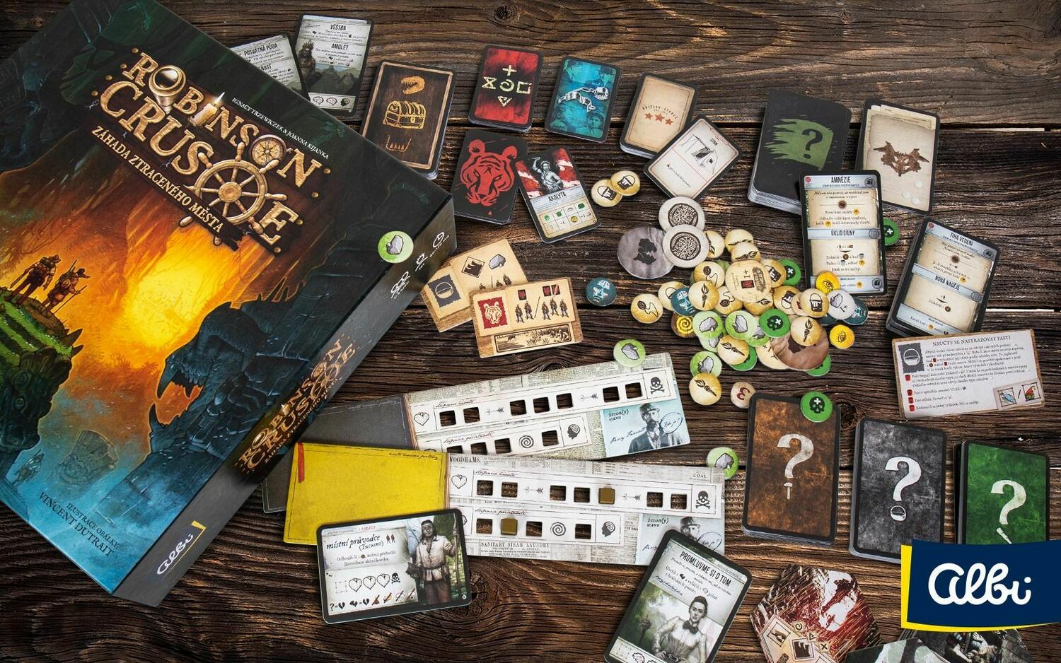 Robinson Crusoé: Aventures sur l'Île Maudite - Contes & Mystères Eclate