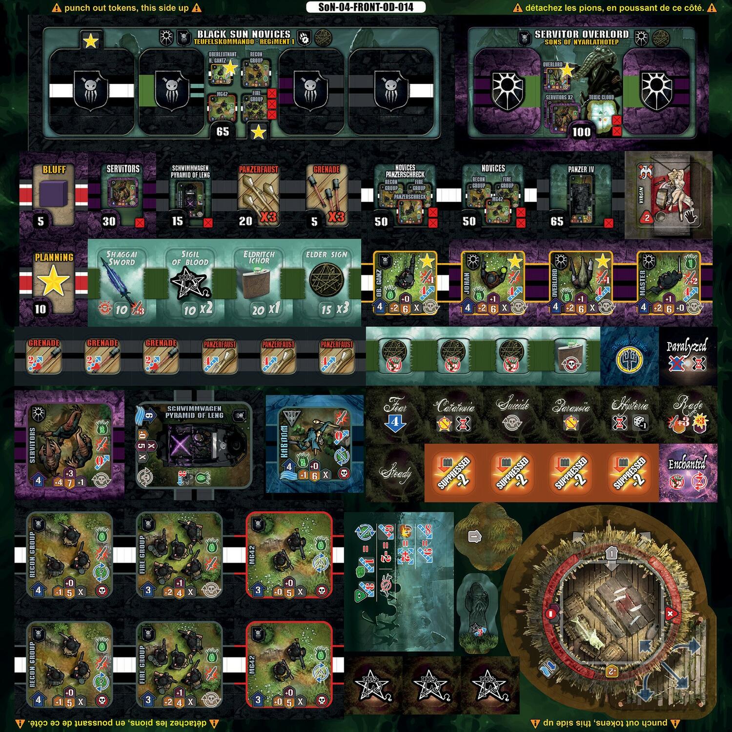 Shadows over Normandie Tuiles