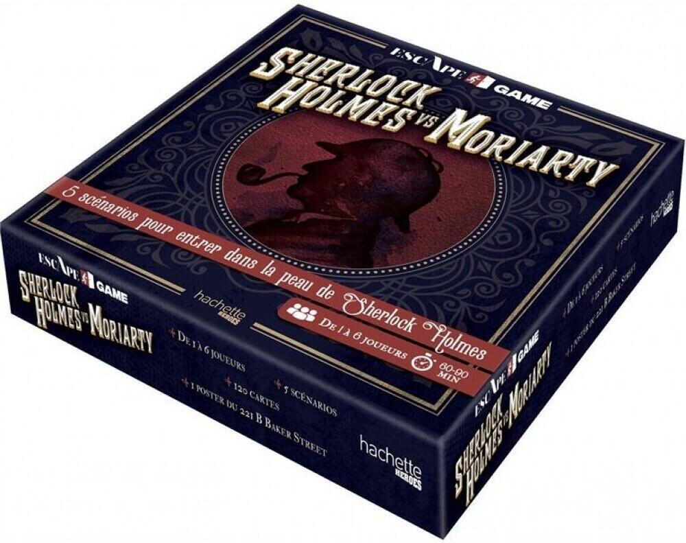 Escape Game: Sherlock Holmes vs Moriarty Cover 3d