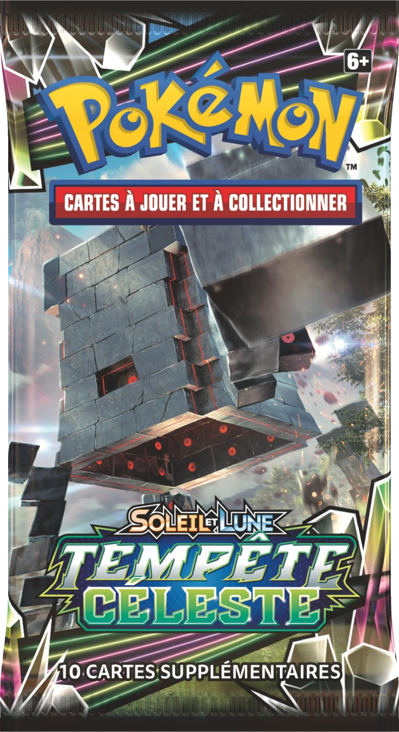 Pokémon Soleil et Lune: Tempête Céleste - Booster Cover Transparent