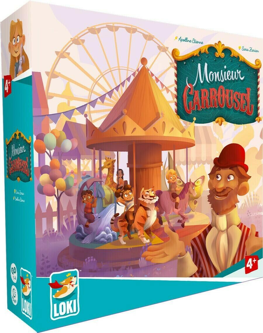 Monsieur Carrousel Cover 3d