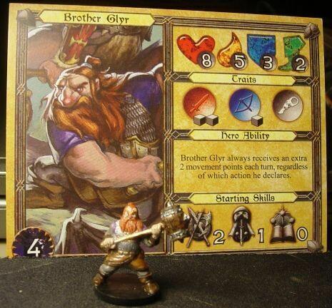 Descent: Voyages Dans les Ténèbres - Le Puits des Ténèbres Personnage