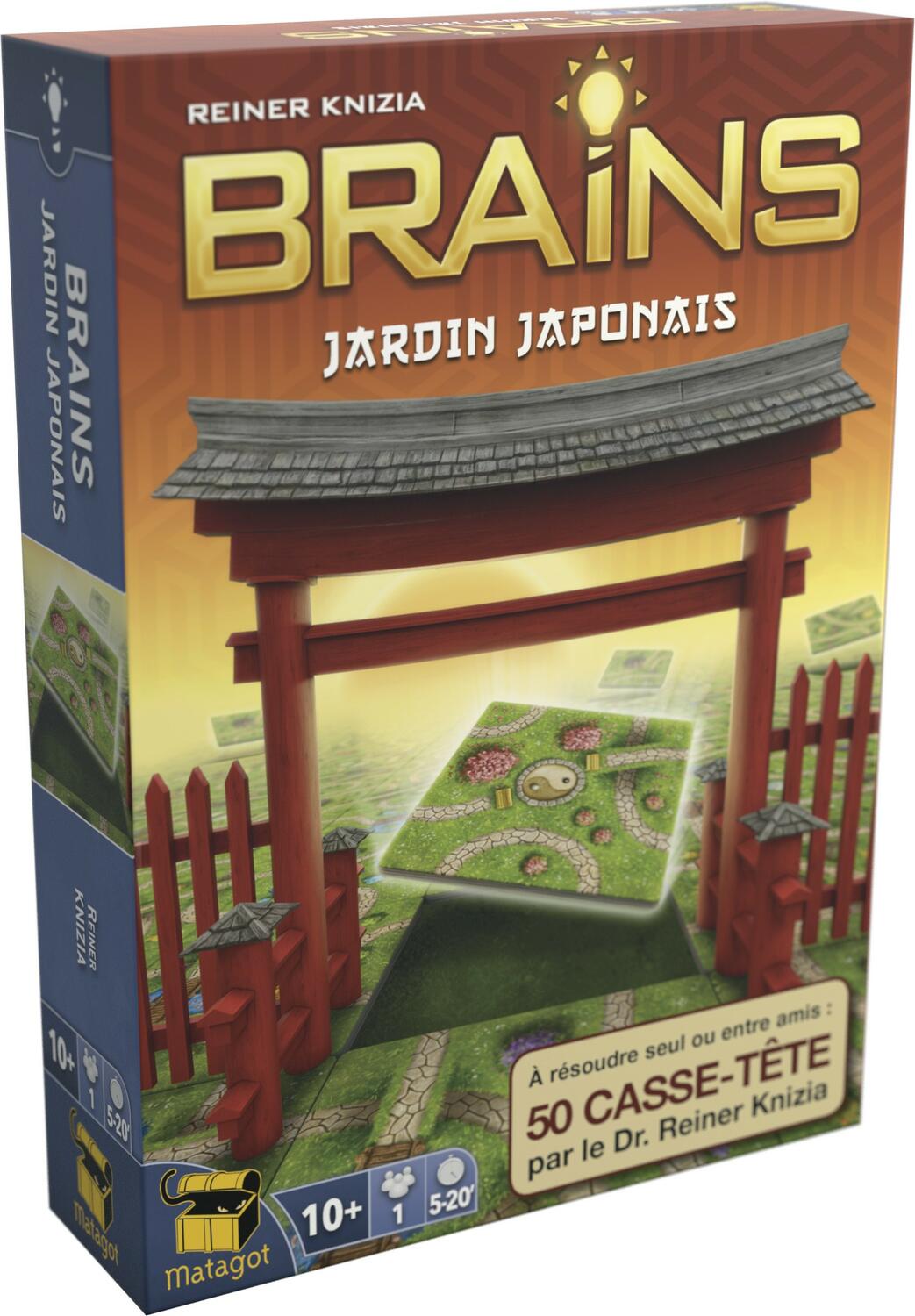 Brains: Jardin Japonais Cover 3d