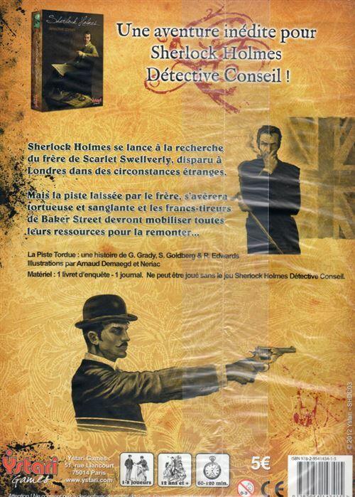 Sherlock Holmes: Détective Conseil - La Piste Tordue Back
