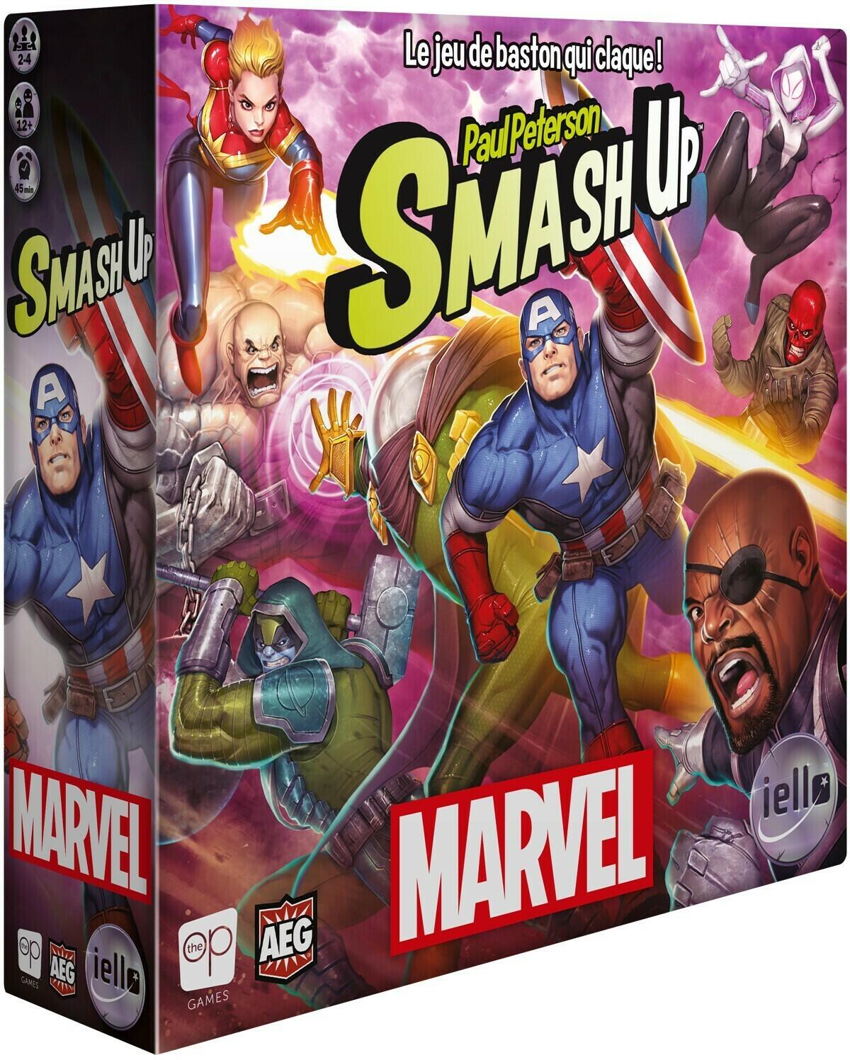 Smash Up: Marvel Cover 3d