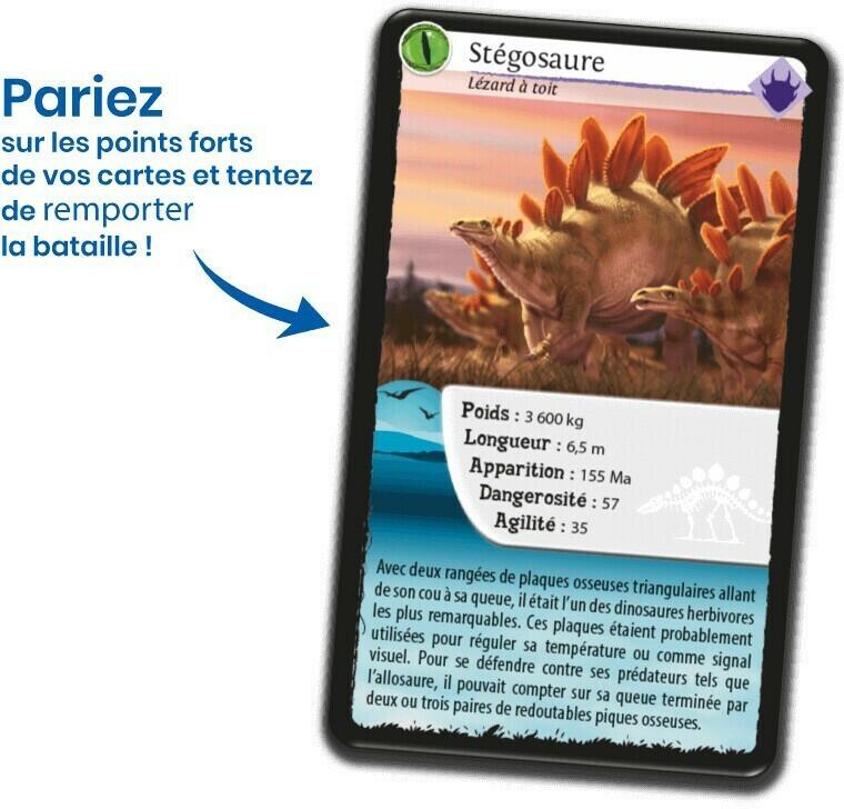 Défis Nature: Dinosaures 2 2022 Carte