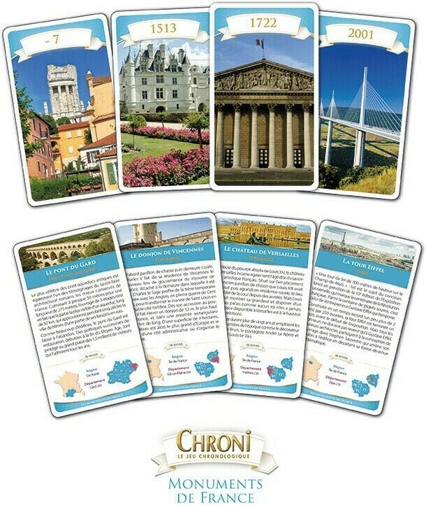 Chroni: Monuments de France Cartes