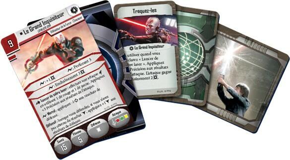 Star Wars: Assaut sur l'Empire - Le Grand Inquisiteur Cartes