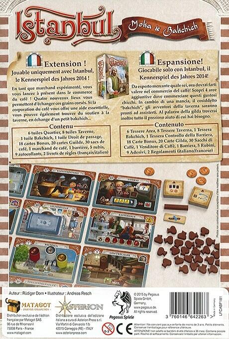 Istanbul: Moka & Bakchich Back