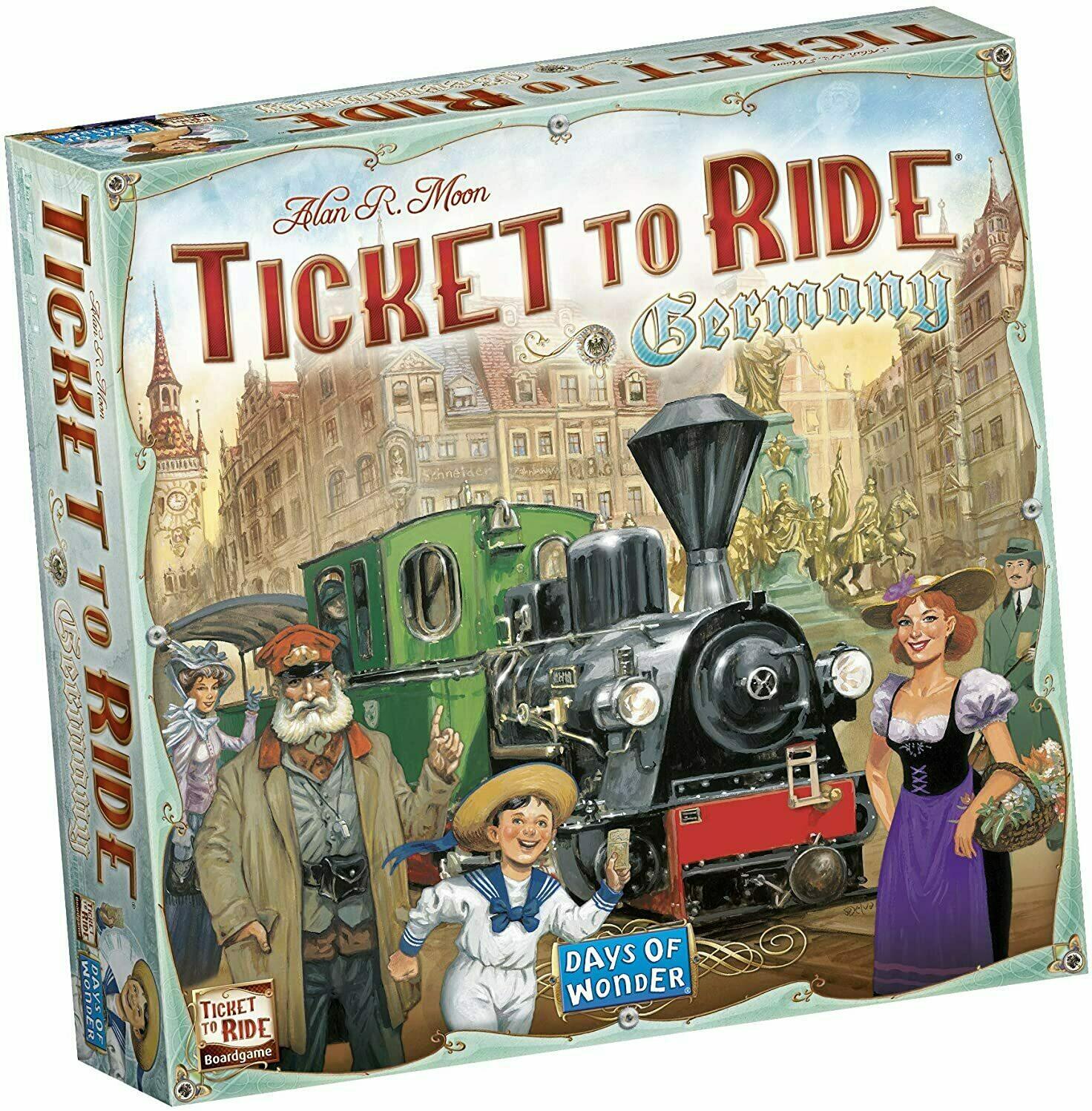 Ticket to Ride: Germany Cover 3d
