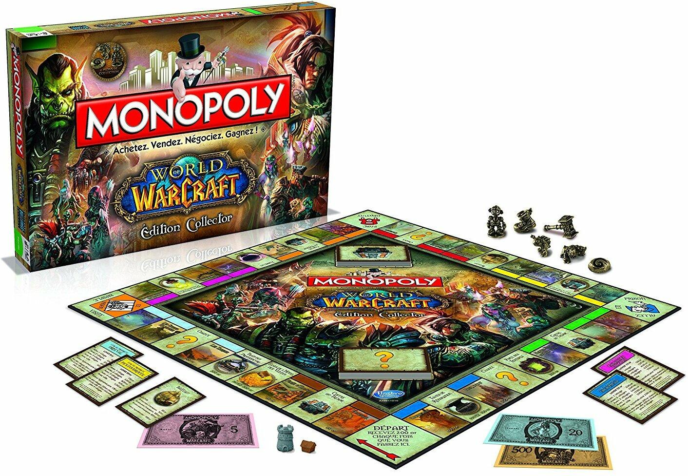 Monopoly: World of Warcraft - Édition Collector Eclate