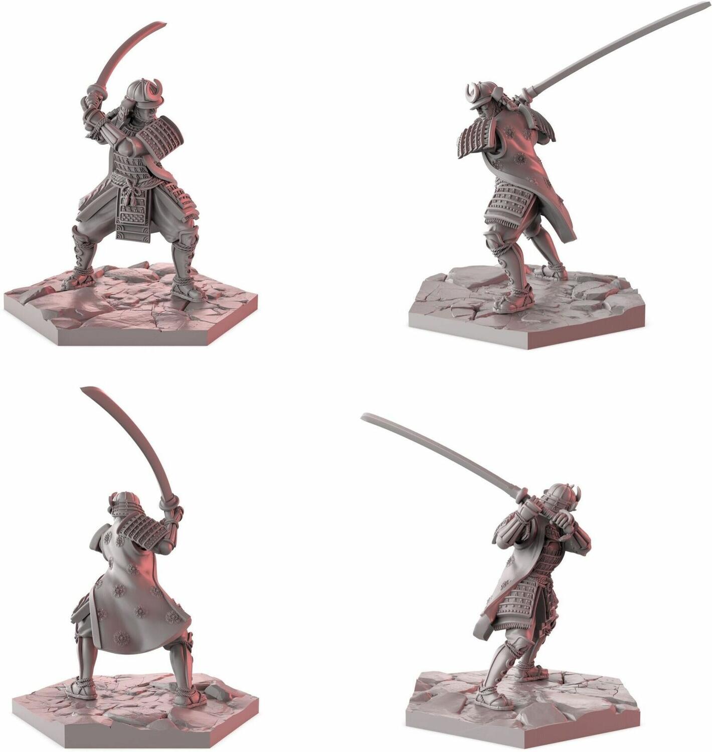 Senjutsu: Battle For Japan Figurines