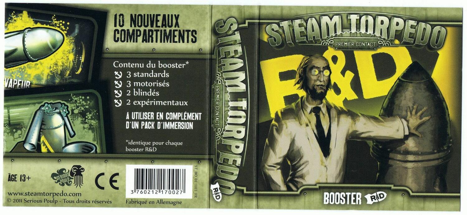 Steam Torpedo: Premier Contact - RD Cover Back