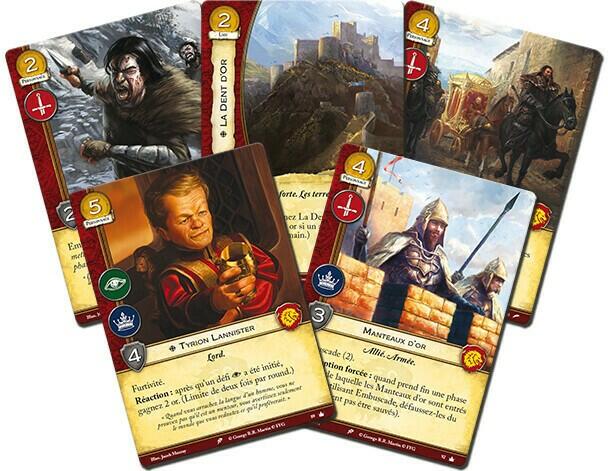 Le Trône de Fer: Le Jeu de Cartes - Maison Lannister Cartes
