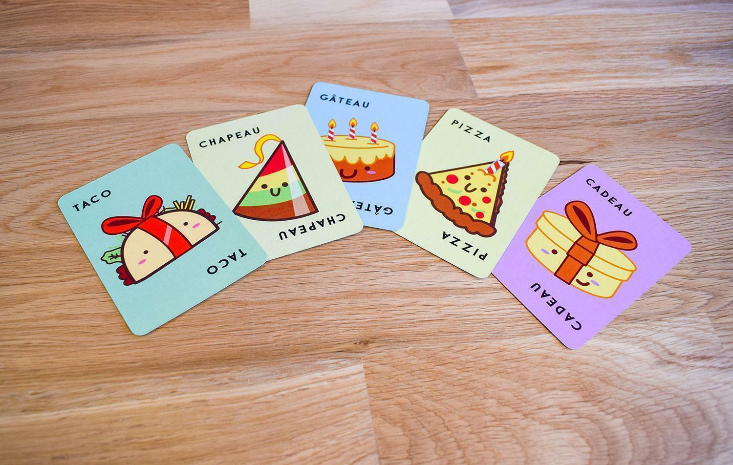 Taco Chapeau Gâteau Cadeau Pizza Cartes