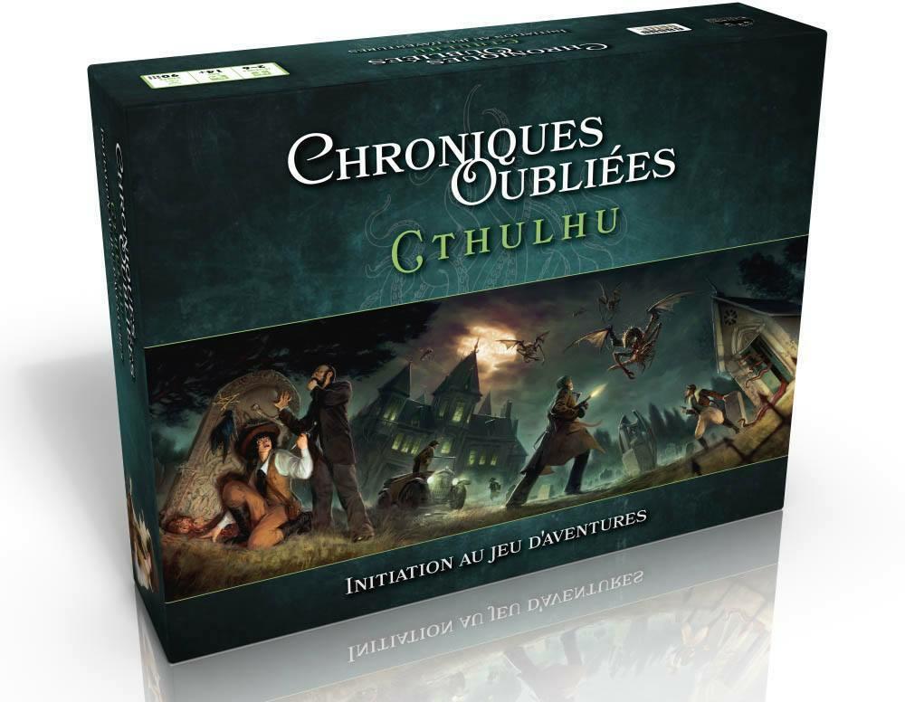 Chroniques Oubliées: Cthulhu - Initiation au Jeu d'Aventures Cover 3d