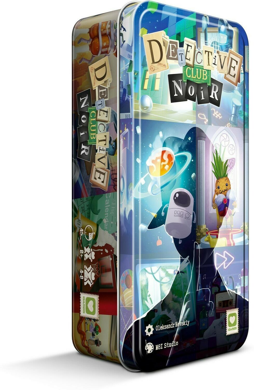 Detective Club: Noir Cover 3d