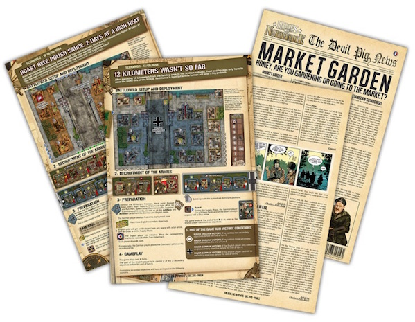 Heroes of Normandie: Gazette #5 Cover Transparent