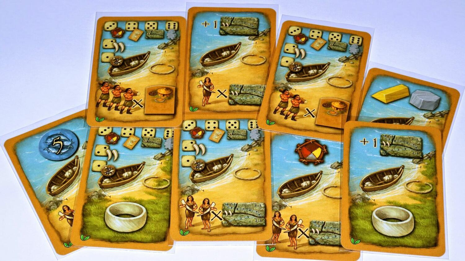 L'Âge de Pierre: Troc et Breloques Cartes