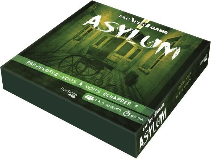 Escape Game: Asylum Cover 3d