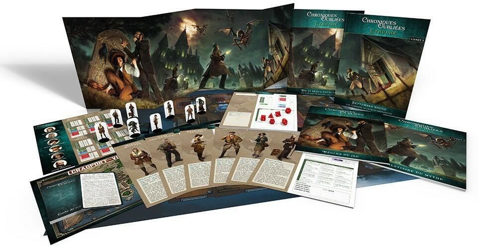 Chroniques Oubliées: Cthulhu - Initiation au Jeu d'Aventures Eclate