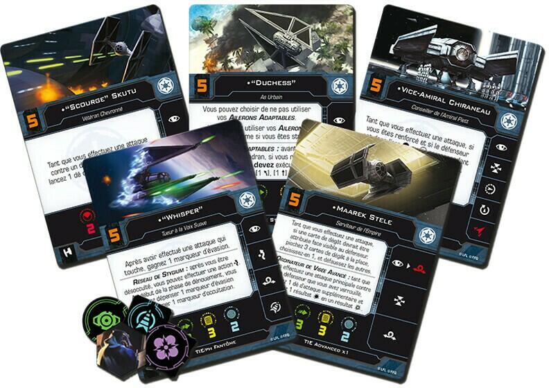 Star Wars: X-Wing - Empire Galactique - Kit de Conversion Cartes