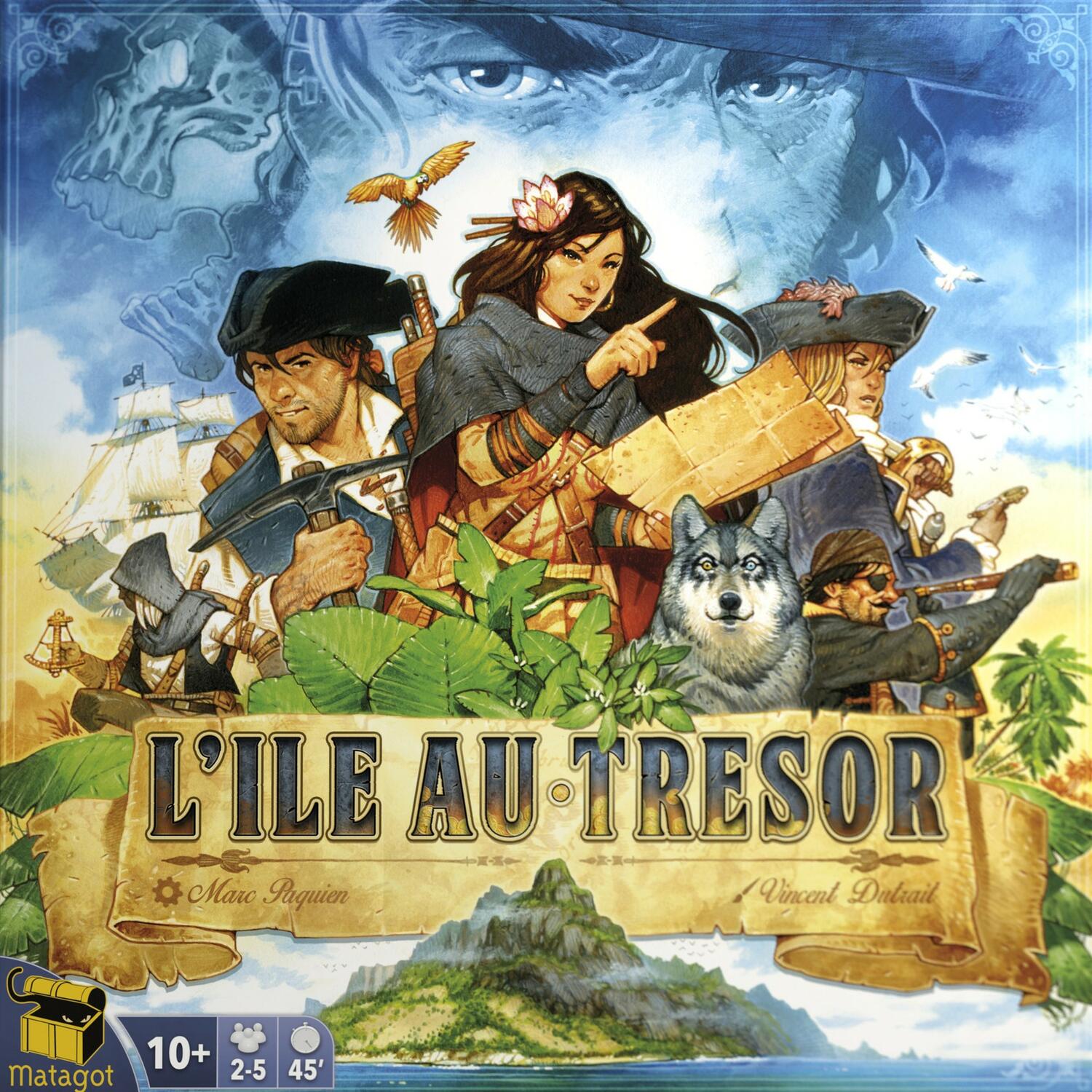 L'Île au Trésor Matagot Cover