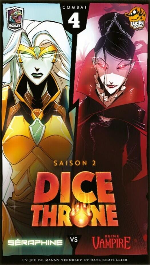 Dice Throne: Saison 2 - Séraphine vs Reine Vampire Cover