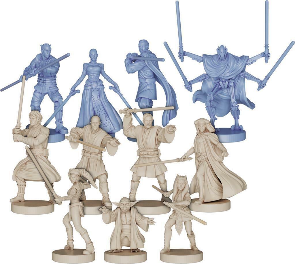 Star Wars: The Clone Wars - A Pandemic System Figurines
