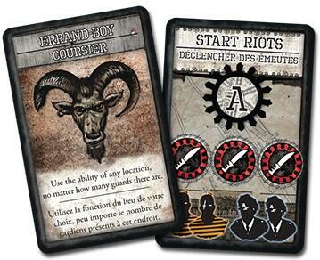 Alcatraz: The Scapegoat Cartes