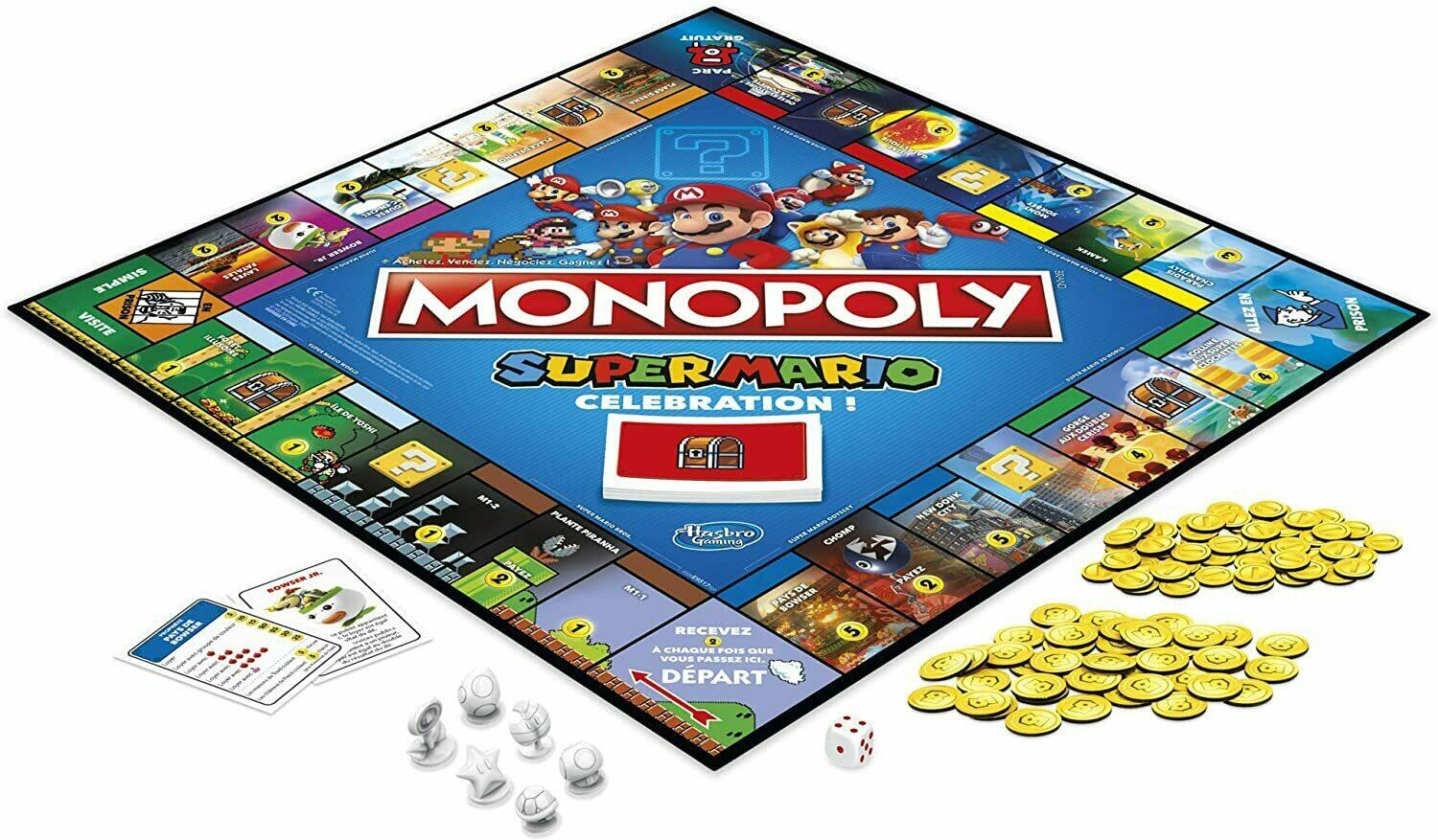 Monopoly: Super Mario - Célébration ! Eclate