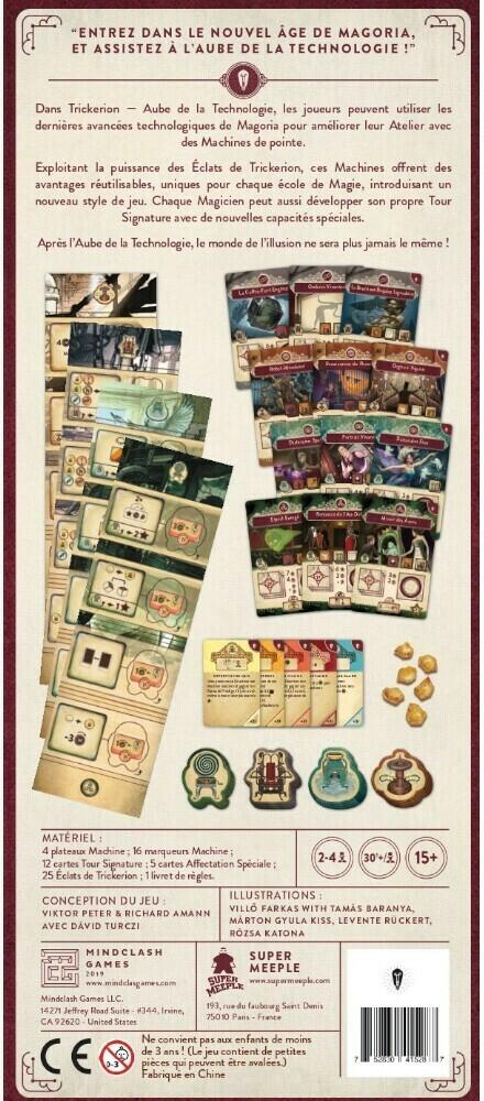 Trickerion: Légende de l'Illusion - Aube de la Technologie Back