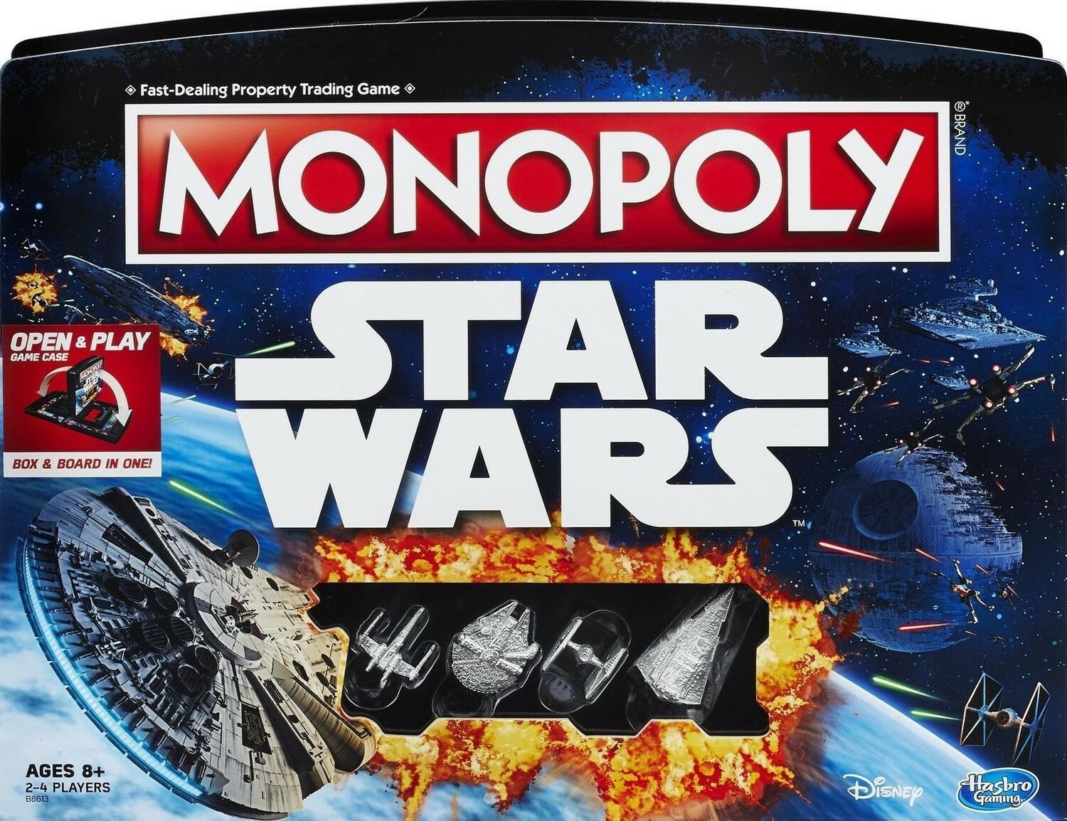 Monopoly: Star Wars - Open & Play Game Case Cover