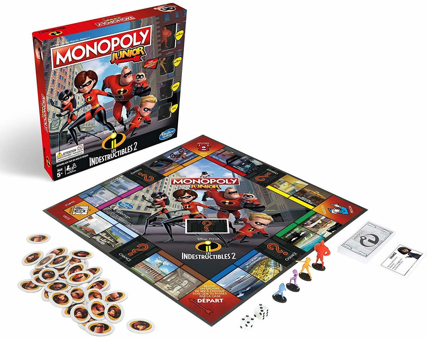 Monopoly: Junior - Les Indestructibles 2 Eclate