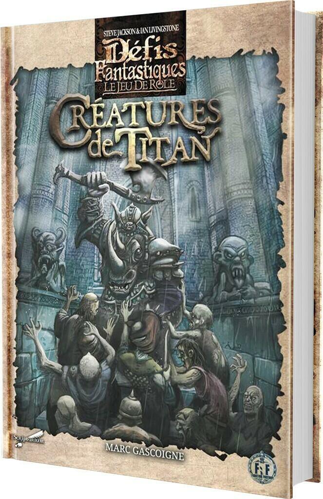 Défis Fantastiques: Le Jeu de Rôle - Créatures de Titan Cover 3d