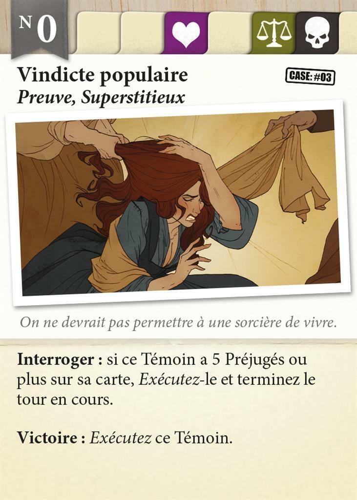 Objection ! Le Procès de la Sorcière Carte
