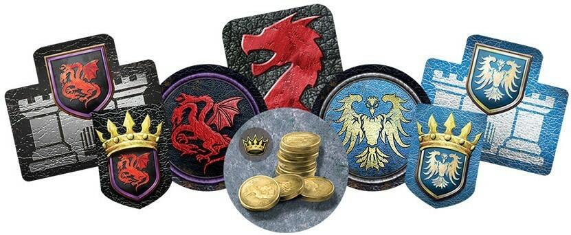 Le Trône de Fer: Le Jeu de Plateau - Mère des Dragons Materiels